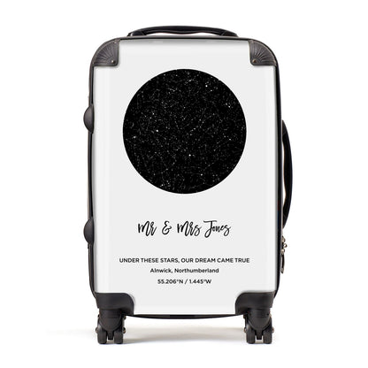 Star Map Design Suitcase