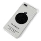 Star Map iPhone 8 Plus Bumper Case on Silver iPhone Alternative Image