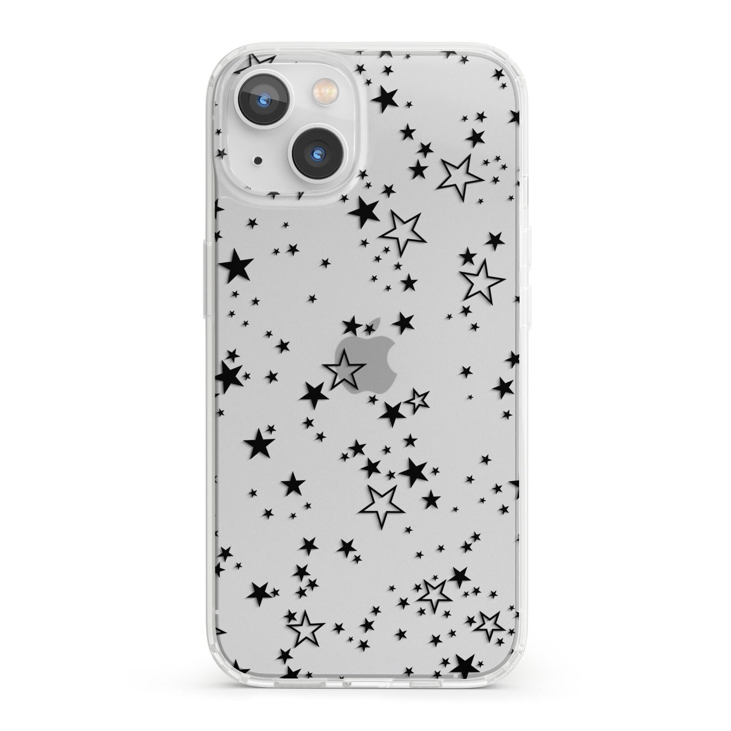 Star iPhone 13 Clear Bumper Case
