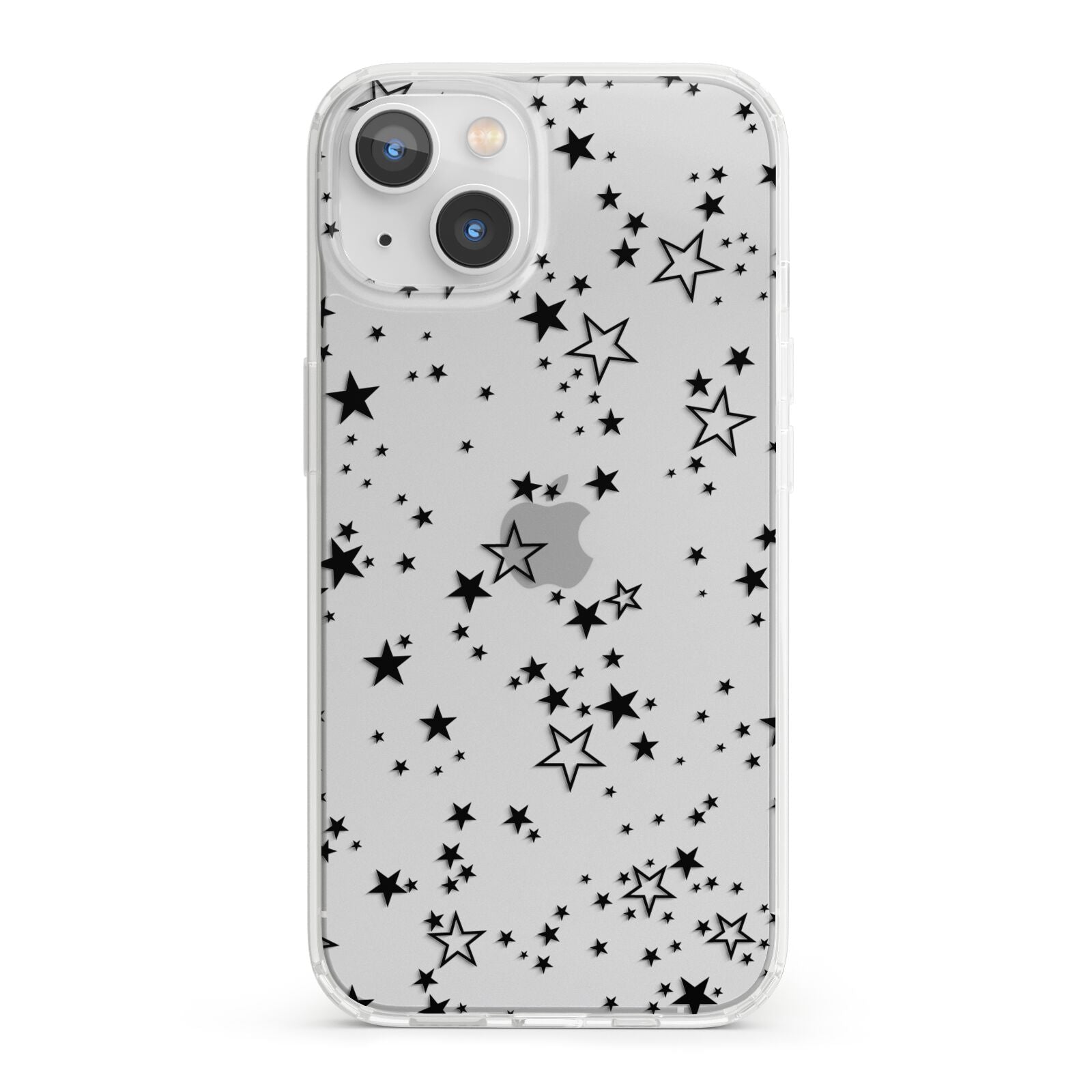 Star iPhone 13 Clear Bumper Case