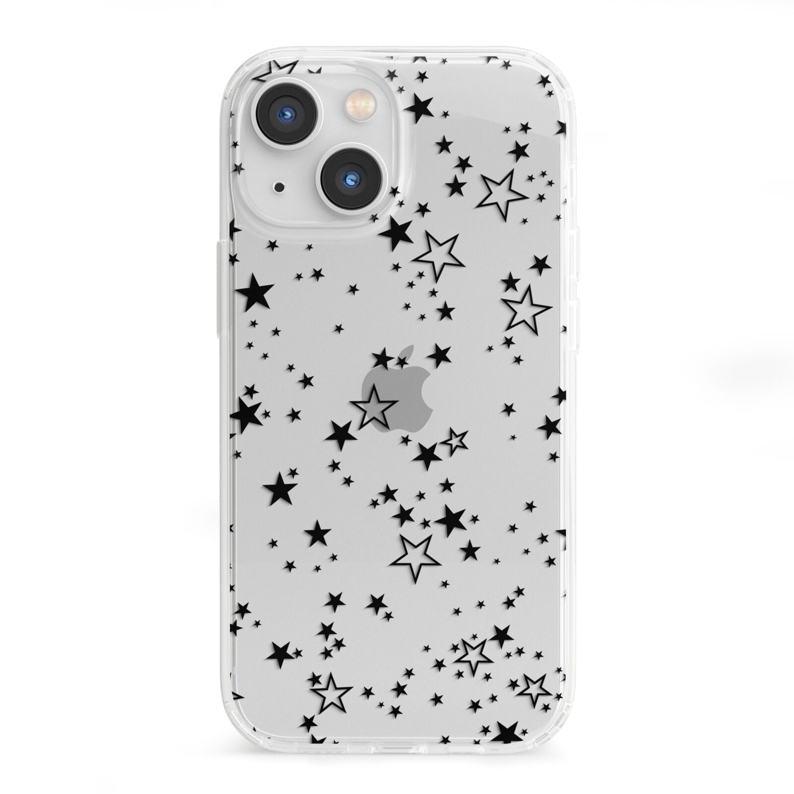 Star iPhone 13 Mini Clear Bumper Case