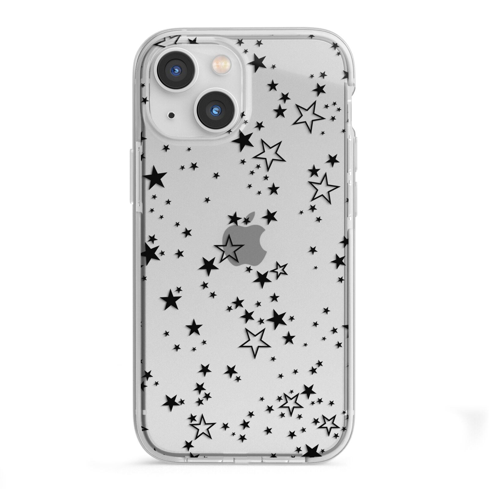Star iPhone 13 Mini TPU Impact Case with White Edges
