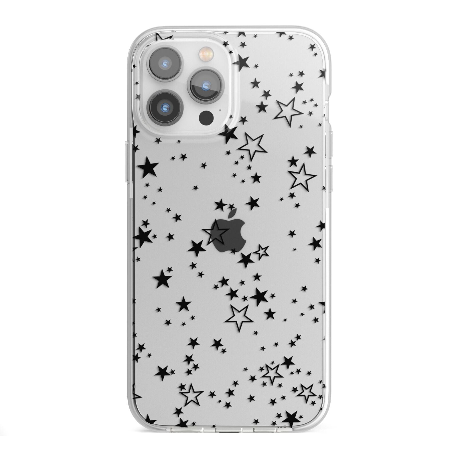 Star iPhone 13 Pro Max TPU Impact Case with White Edges