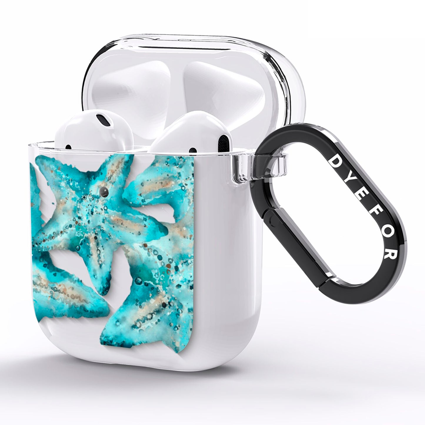 Starfish AirPods Clear Case Side Image