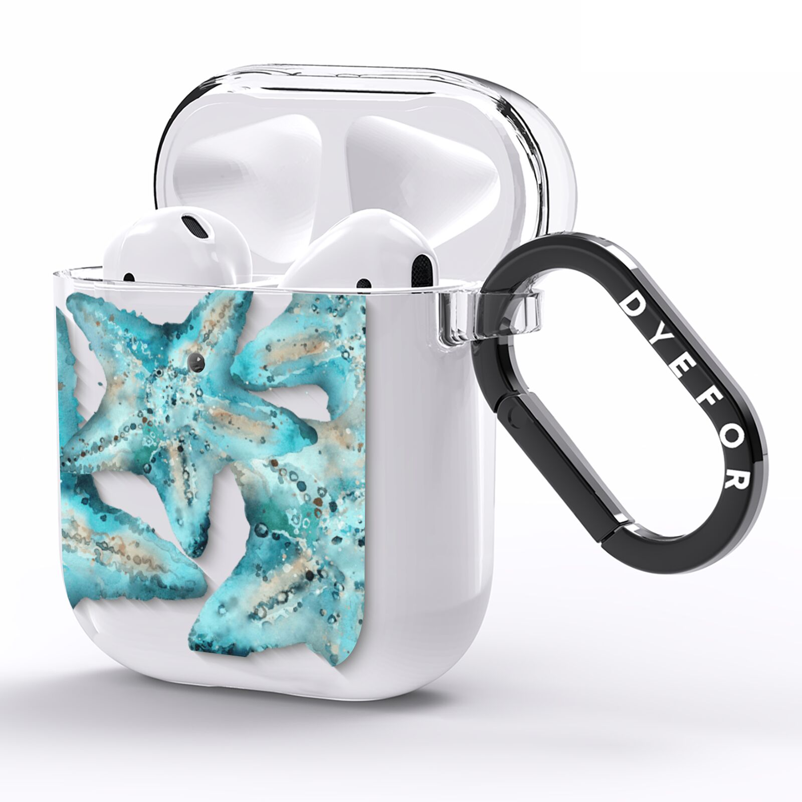 Starfish AirPods Clear Case Side Image