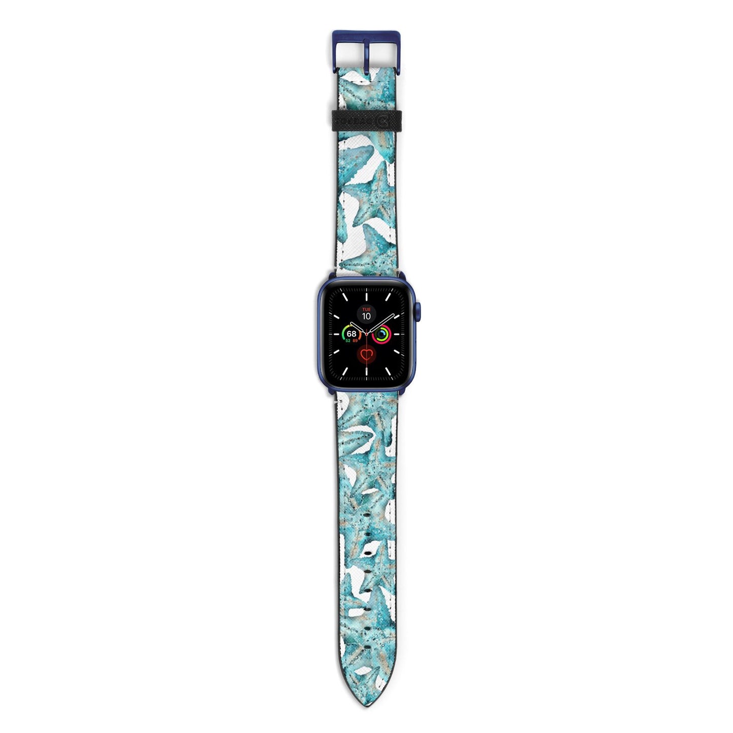Starfish Apple Watch Strap with Blue Hardware