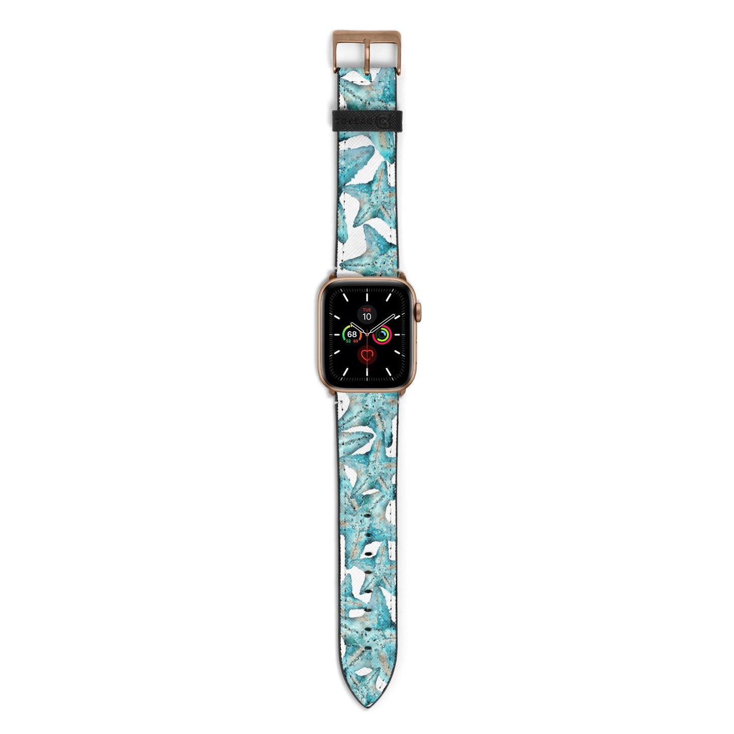 Starfish Apple Watch Strap with Gold Hardware