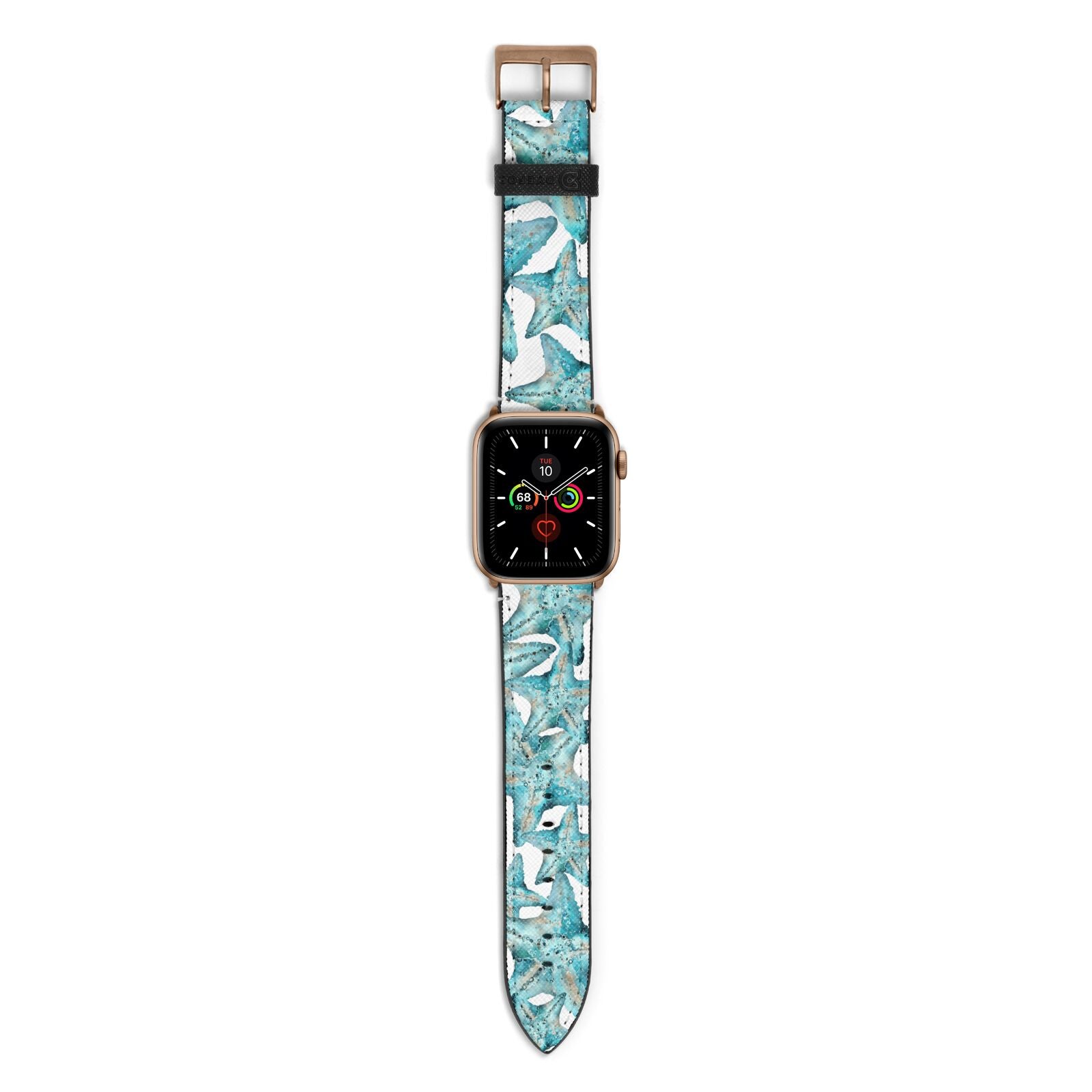Starfish Apple Watch Strap with Gold Hardware