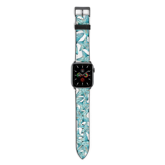 Starfish Apple Watch Strap with Space Grey Hardware