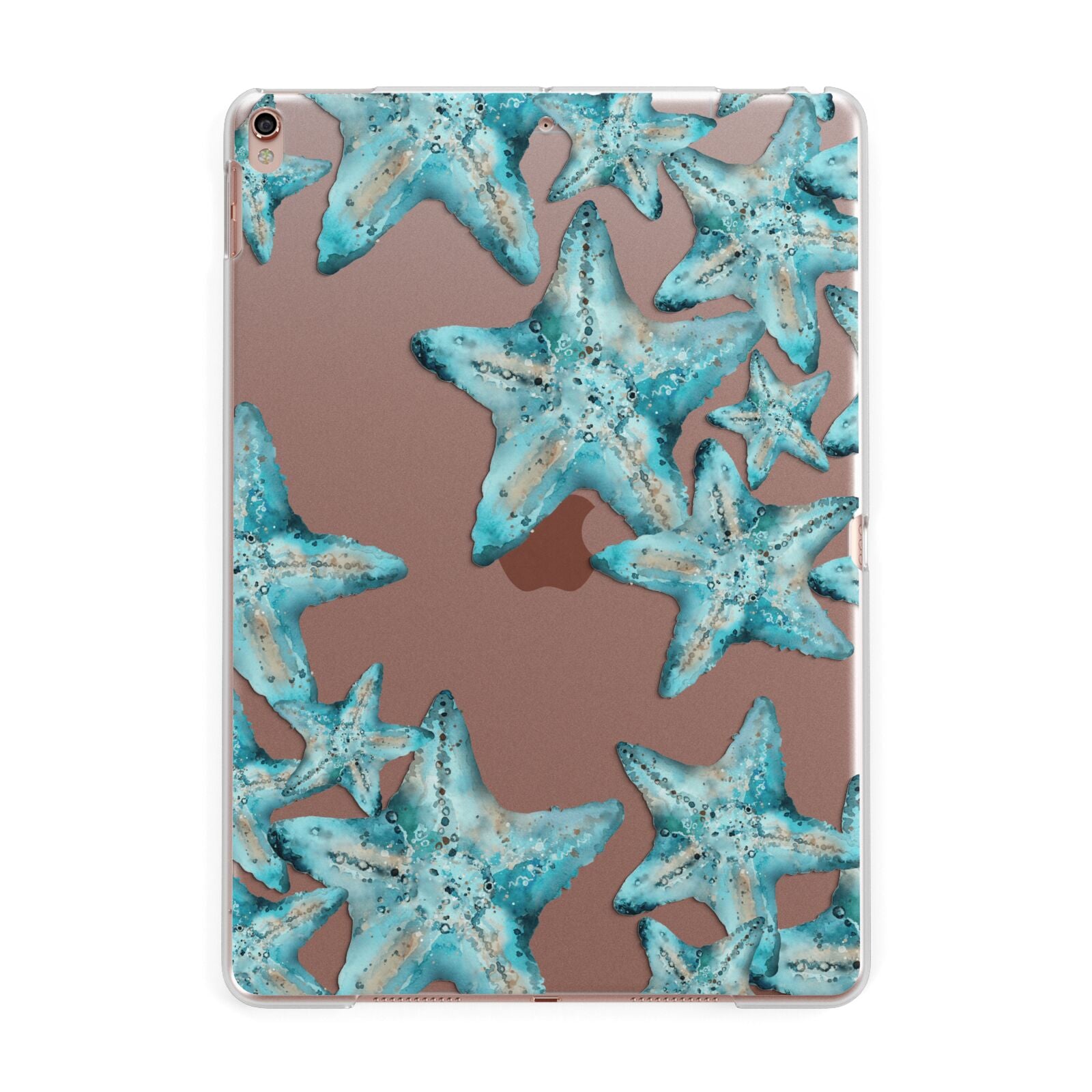 Starfish Apple iPad Rose Gold Case