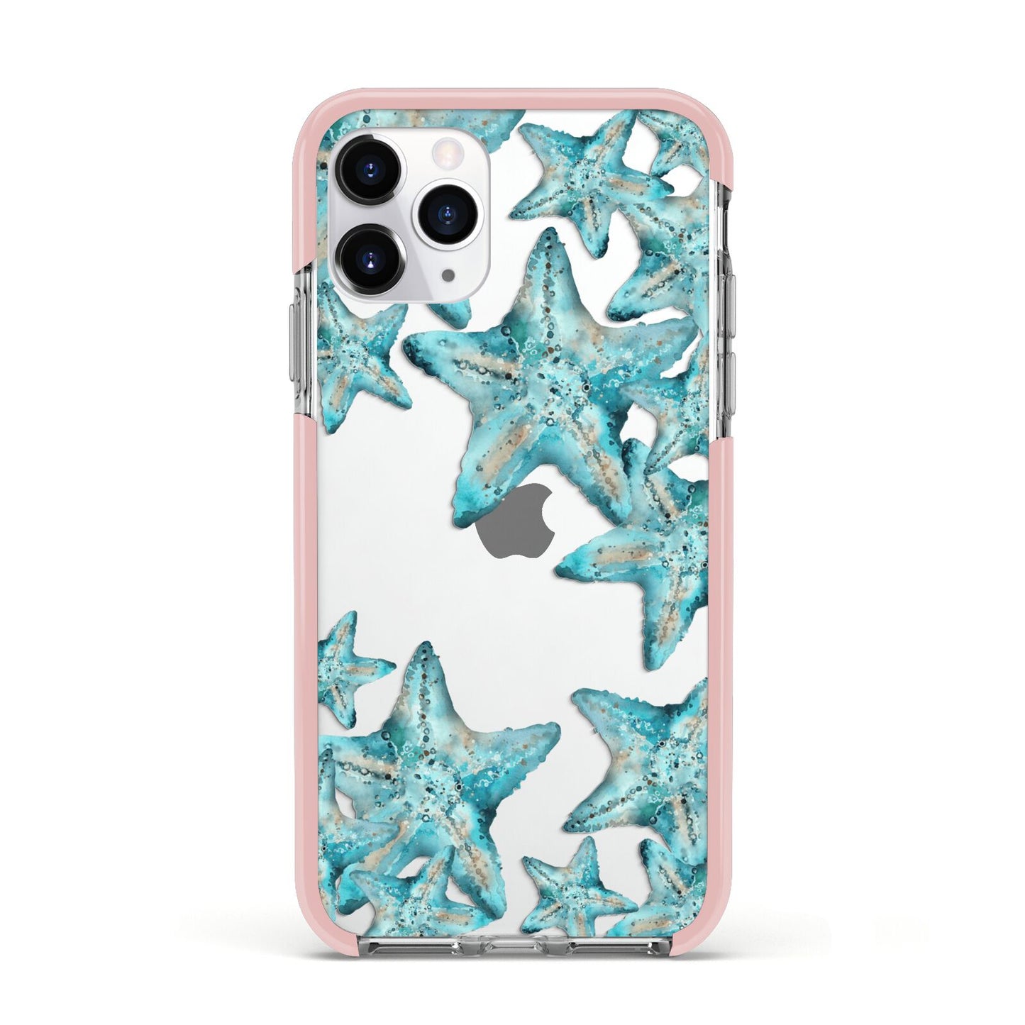Starfish Apple iPhone 11 Pro in Silver with Pink Impact Case