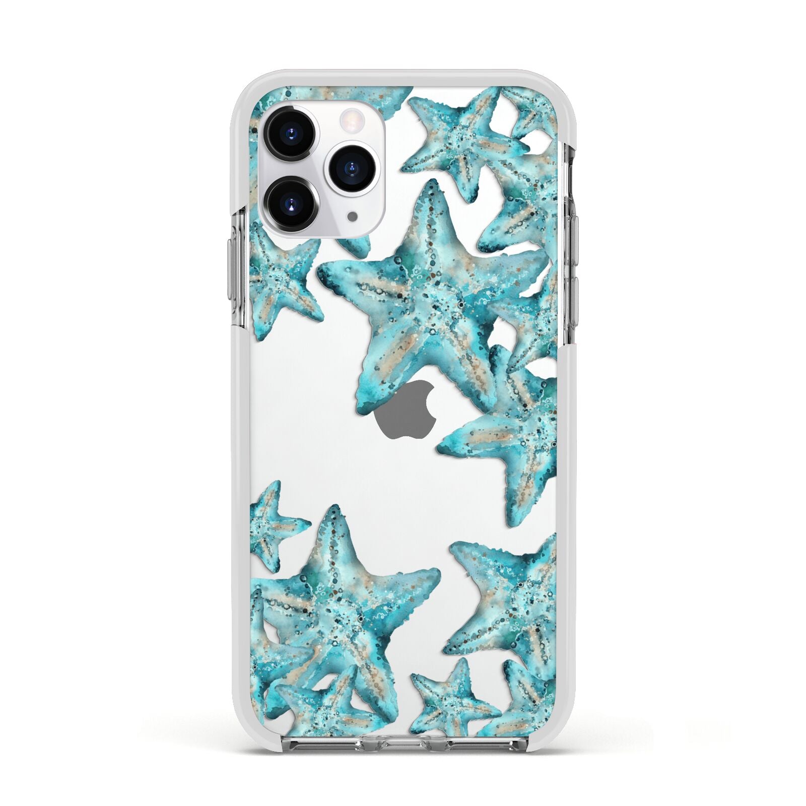 Starfish Apple iPhone 11 Pro in Silver with White Impact Case