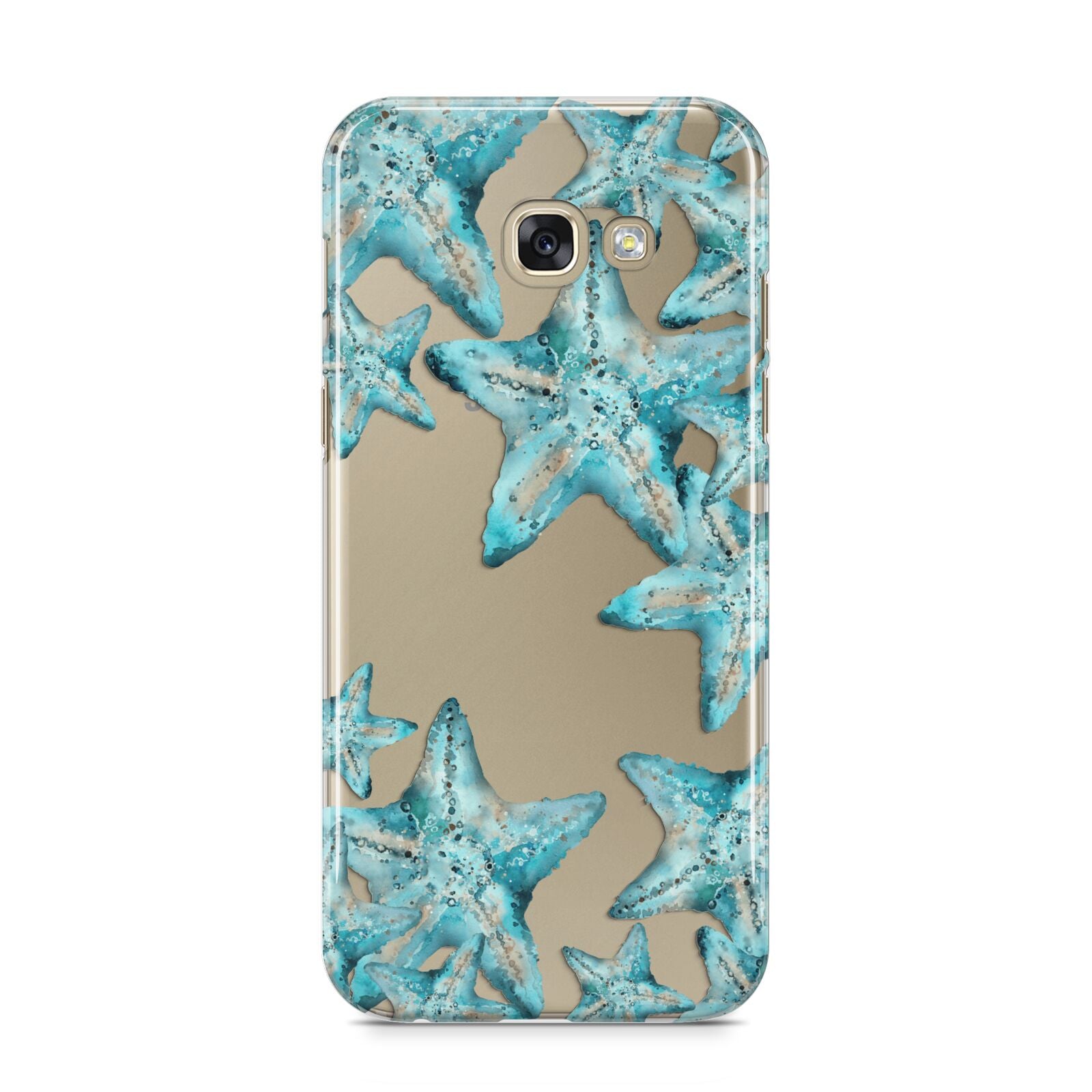 Starfish Samsung Galaxy A5 2017 Case on gold phone