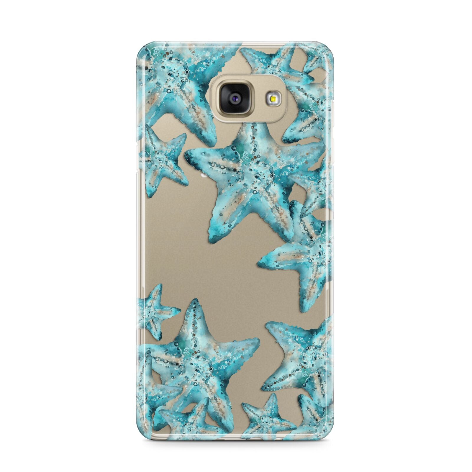 Starfish Samsung Galaxy A9 2016 Case on gold phone