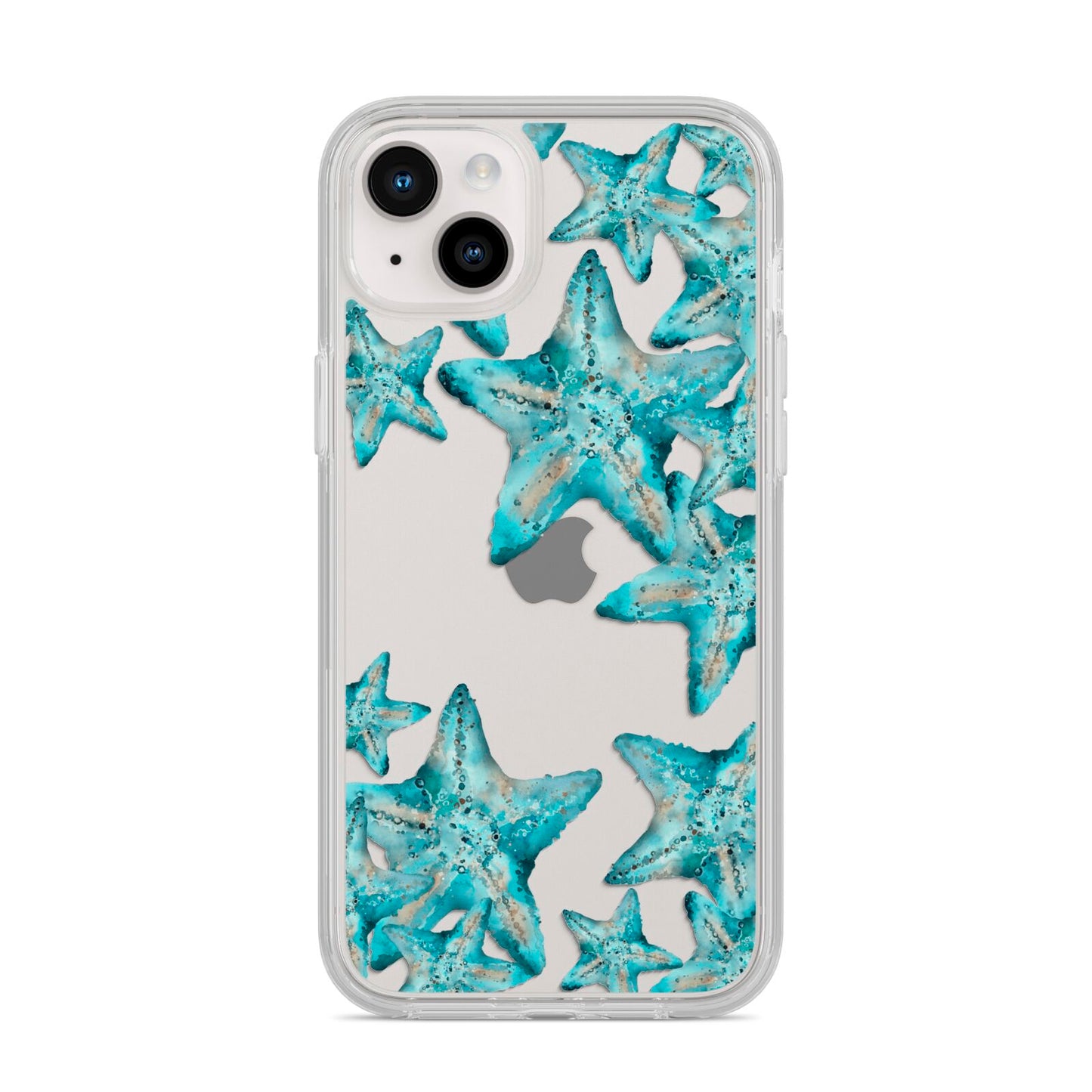 Starfish iPhone 14 Plus Clear Tough Case Starlight