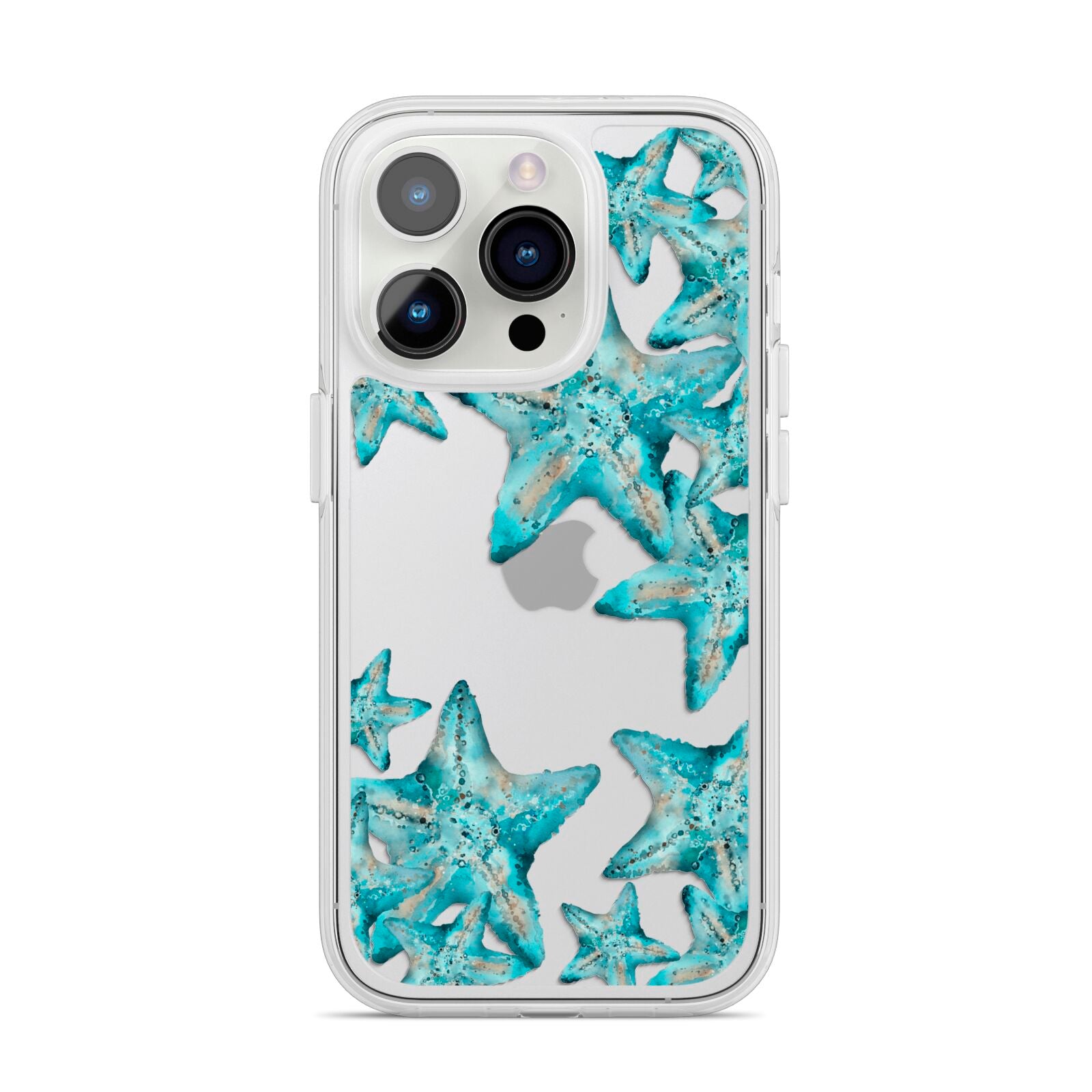 Starfish iPhone 14 Pro Clear Tough Case Silver