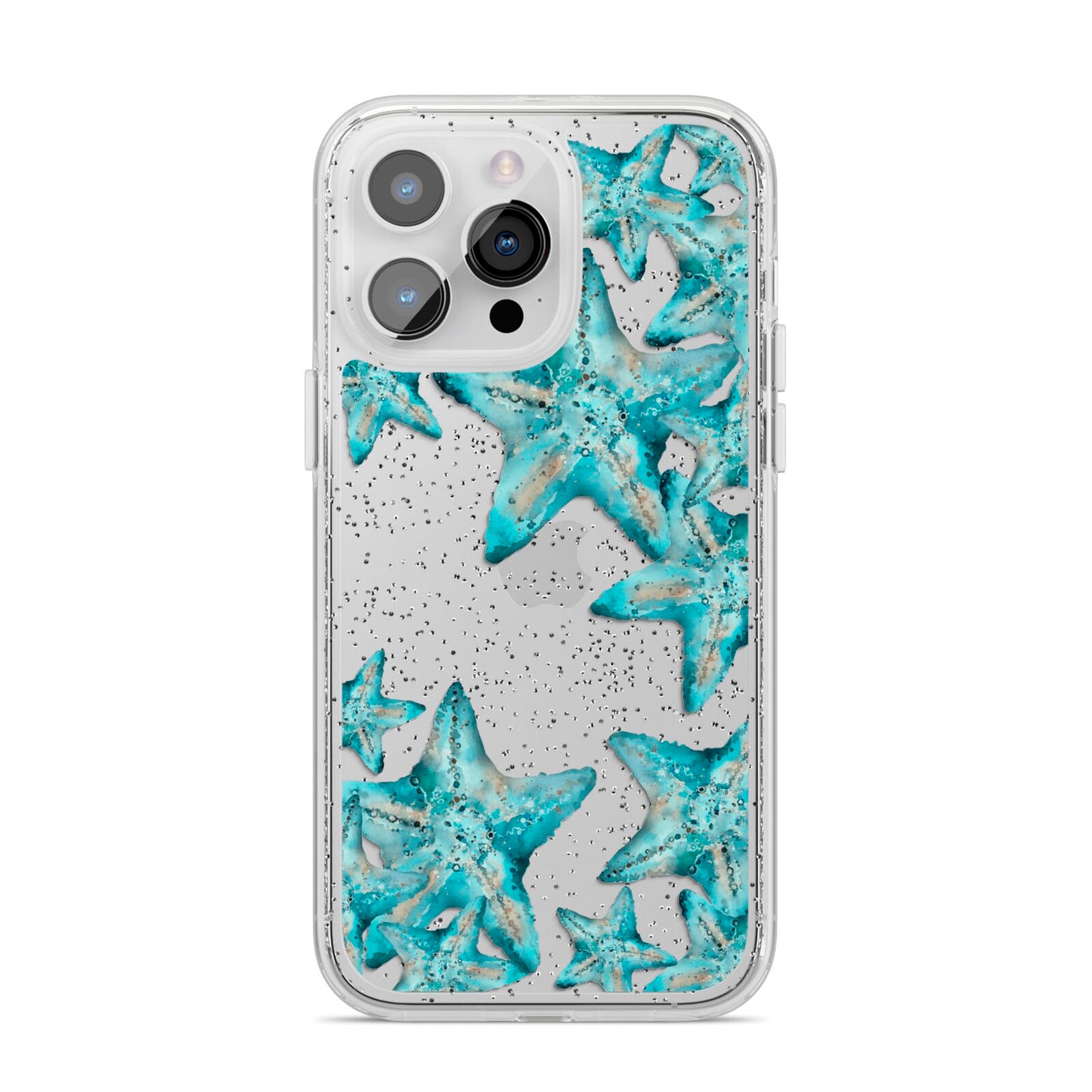 Starfish iPhone 14 Pro Max Glitter Tough Case Silver
