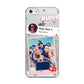 Starry Social Media Photo Montage Upload with Text Apple iPhone 5 Case
