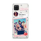 Starry Social Media Photo Montage Upload with Text Samsung A12 Case