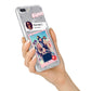 Starry Social Media Photo Montage Upload with Text iPhone 7 Plus Bumper Case on Silver iPhone Alternative Image