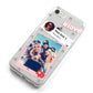 Starry Social Media Photo Montage Upload with Text iPhone 8 Bumper Case on Silver iPhone Alternative Image