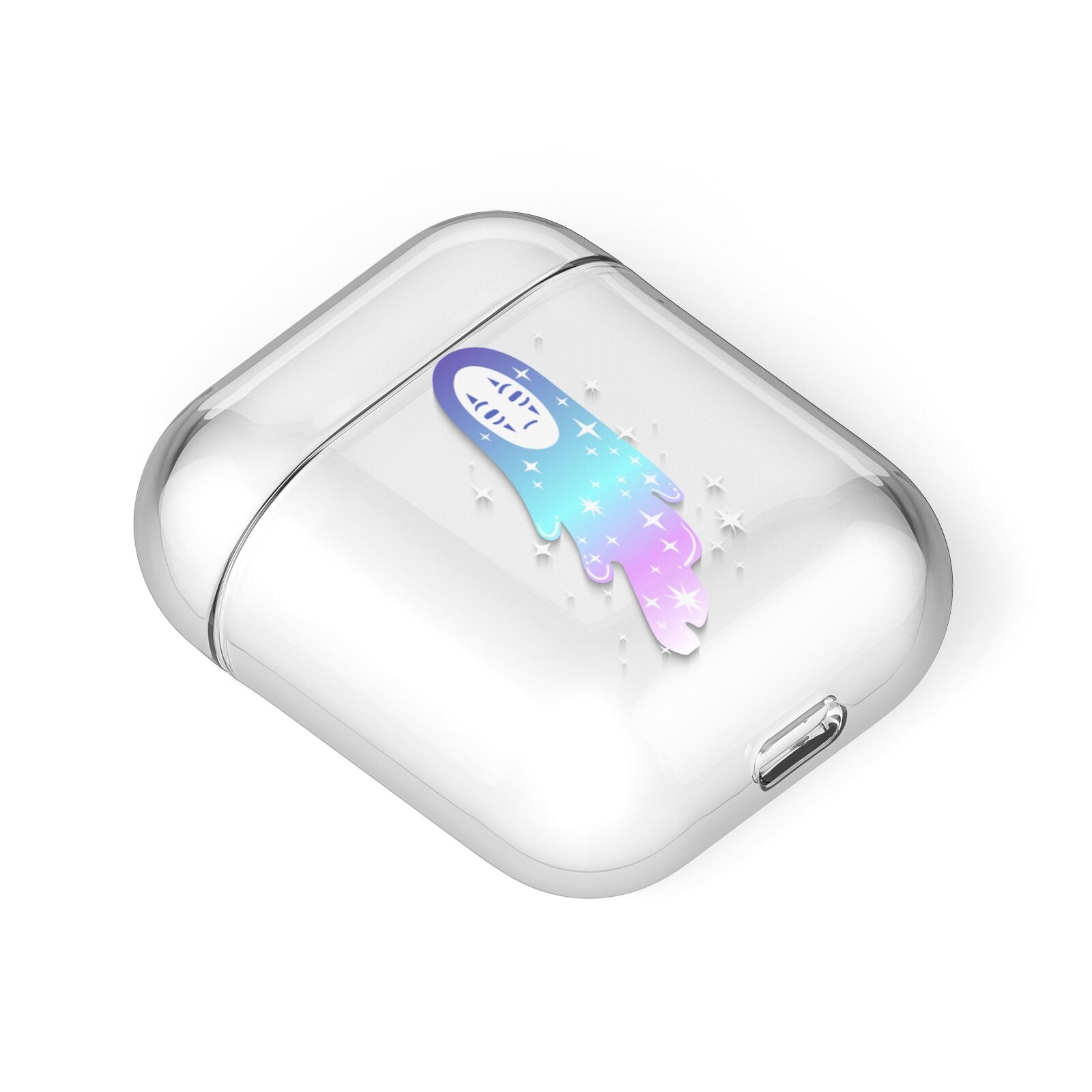Starry Spectre AirPods Case Laid Flat