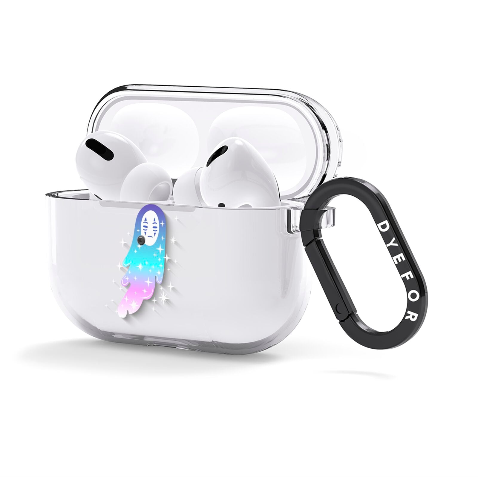 Starry Spectre AirPods Clear Case 3rd Gen Side Image