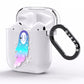 Starry Spectre AirPods Clear Case Side Image