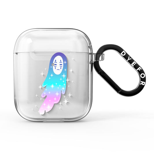 Starry Spectre AirPods Clear Case