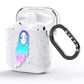 Starry Spectre AirPods Glitter Case Side Image