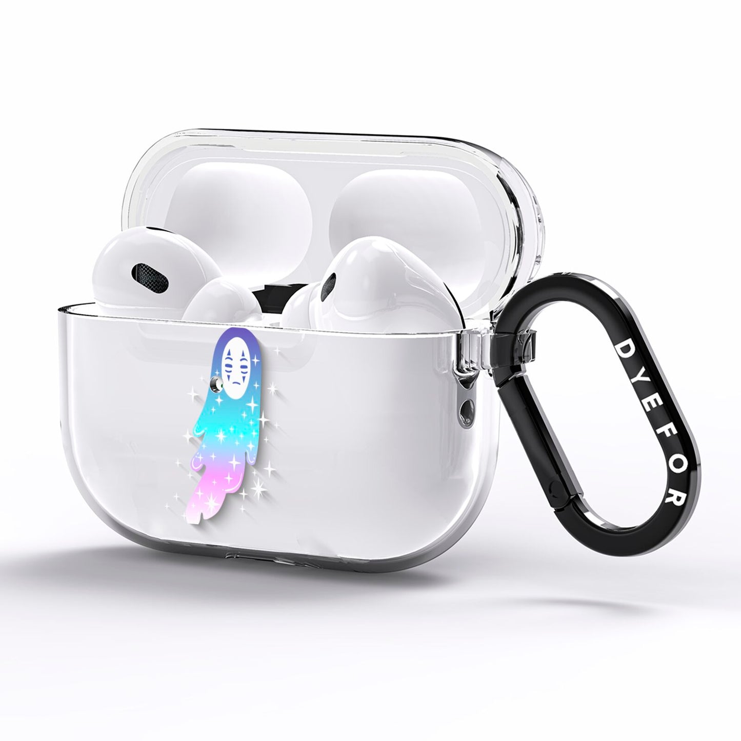 Starry Spectre AirPods Pro Clear Case Side Image