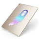 Starry Spectre Apple iPad Case on Gold iPad Side View