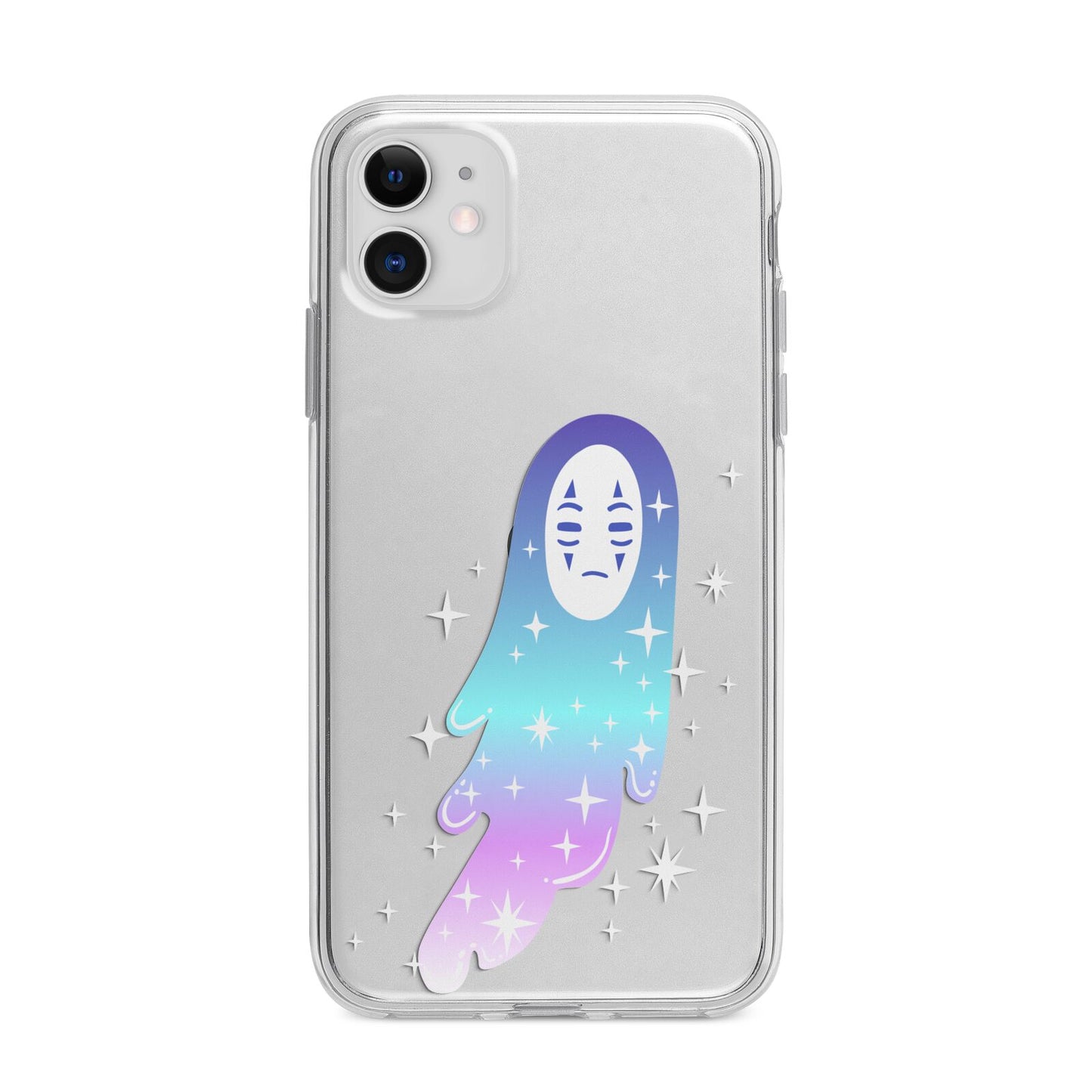 Starry Spectre Apple iPhone 11 in White with Bumper Case