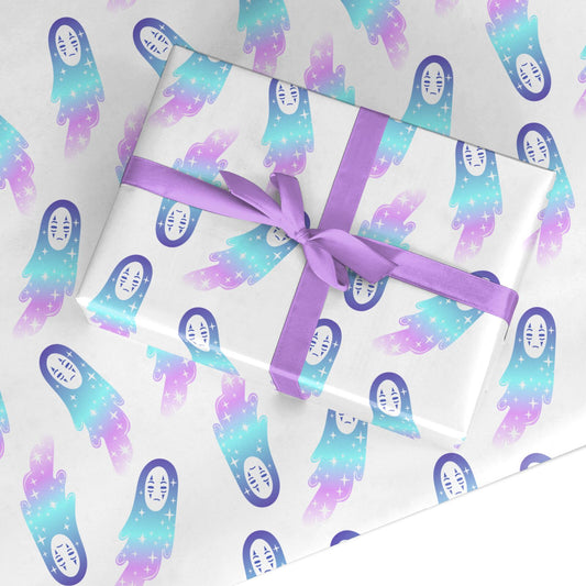 Starry Spectre Custom Wrapping Paper