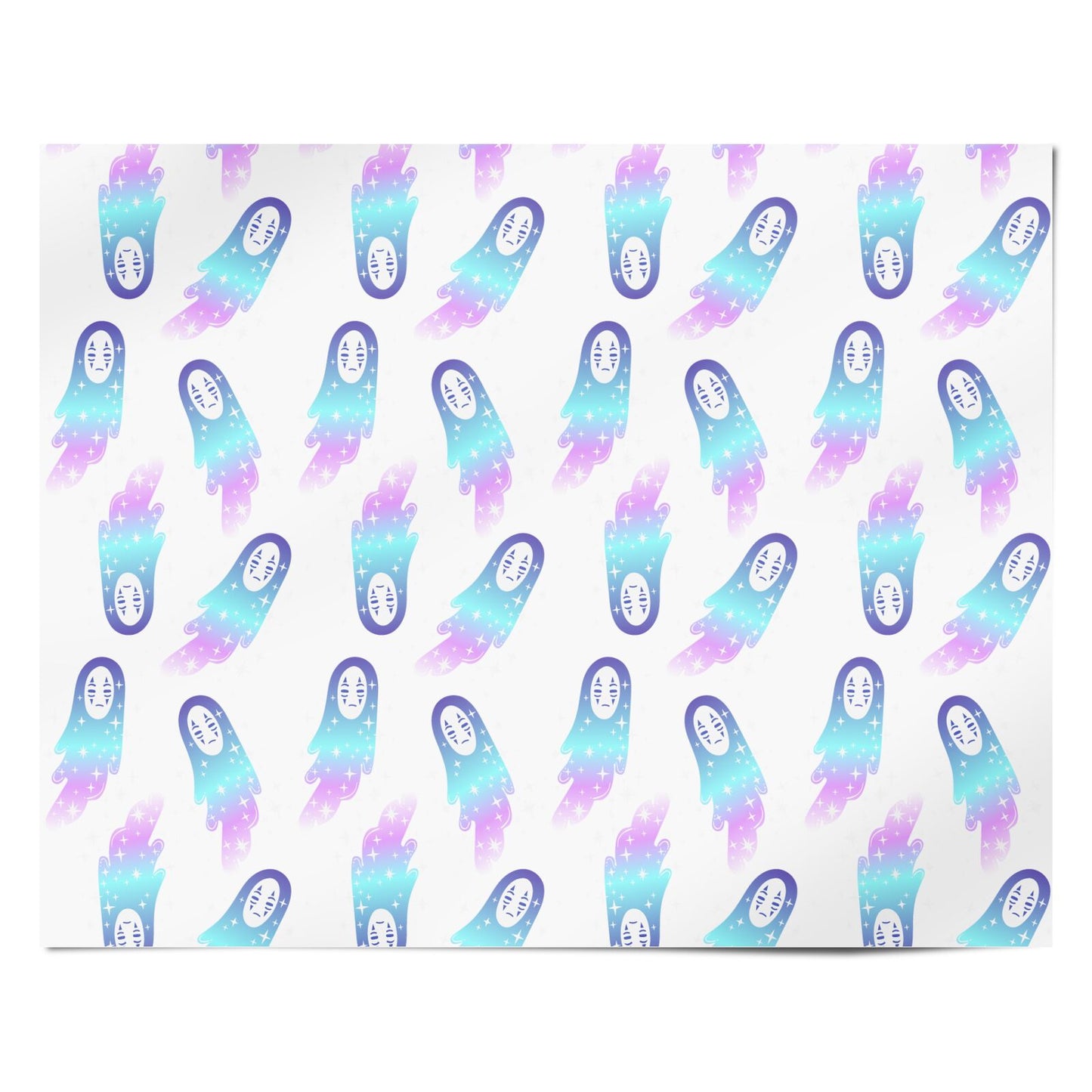 Starry Spectre Personalised Wrapping Paper Alternative