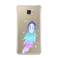 Starry Spectre Samsung Galaxy A9 2016 Case on gold phone