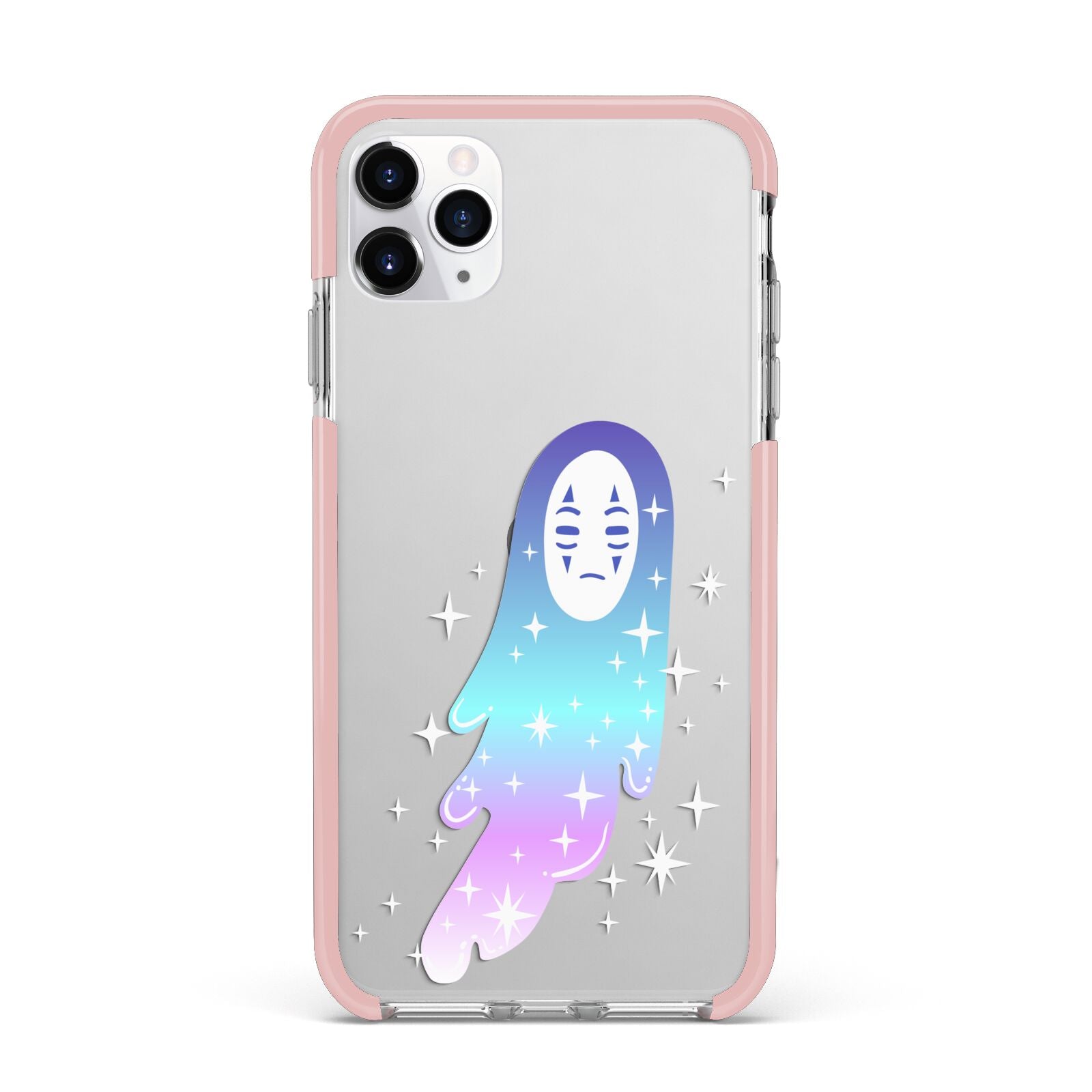 Starry Spectre iPhone 11 Pro Max Impact Pink Edge Case