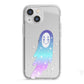 Starry Spectre iPhone 13 Mini TPU Impact Case with White Edges