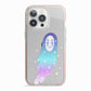 Starry Spectre iPhone 13 Pro TPU Impact Case with Pink Edges