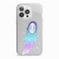 Starry Spectre iPhone 13 Pro TPU Impact Case with White Edges