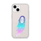 Starry Spectre iPhone 14 Clear Tough Case Starlight
