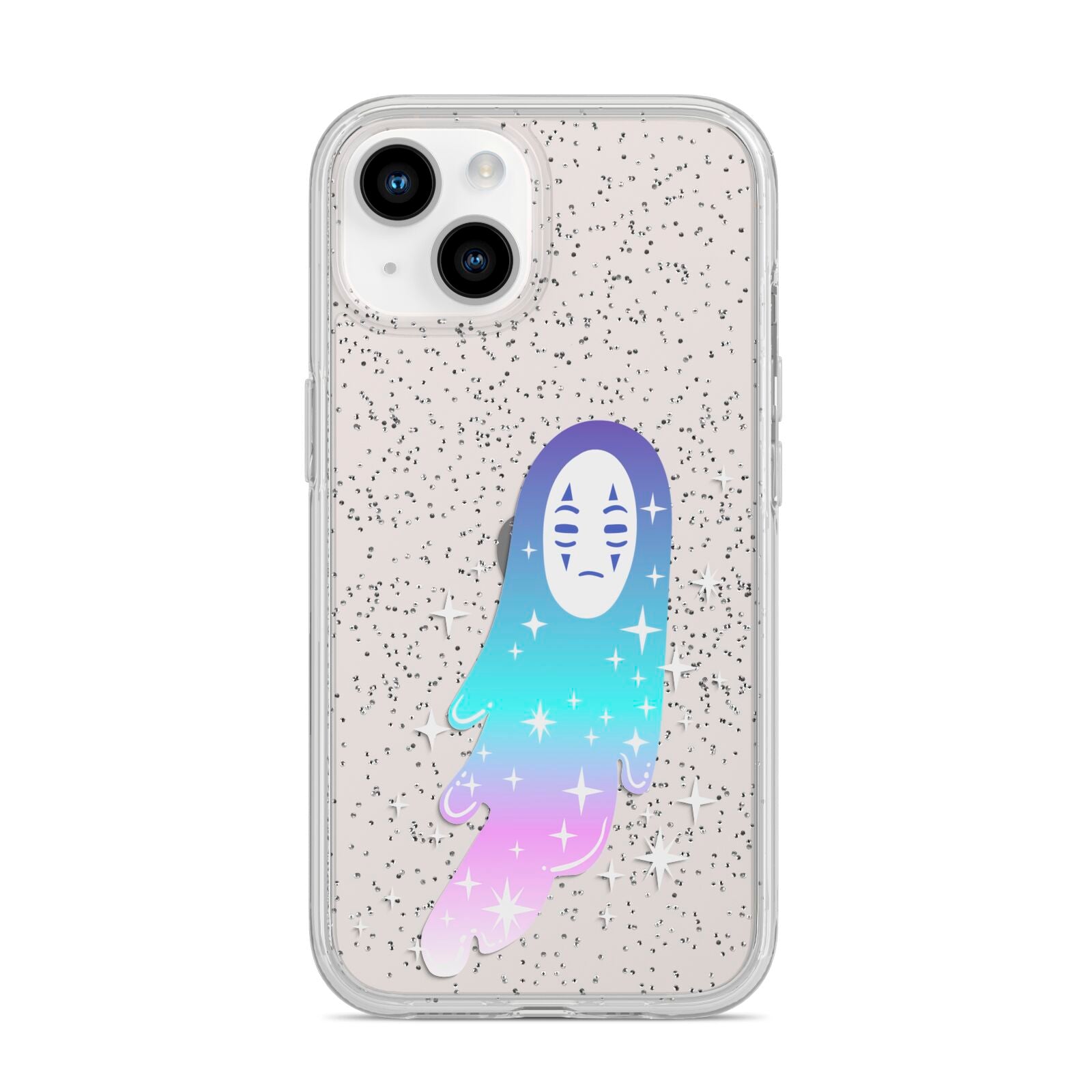 Starry Spectre iPhone 14 Glitter Tough Case Starlight