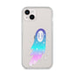 Starry Spectre iPhone 14 Plus Clear Tough Case Starlight