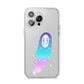 Starry Spectre iPhone 14 Pro Max Clear Tough Case Silver