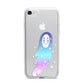 Starry Spectre iPhone 7 Bumper Case on Silver iPhone