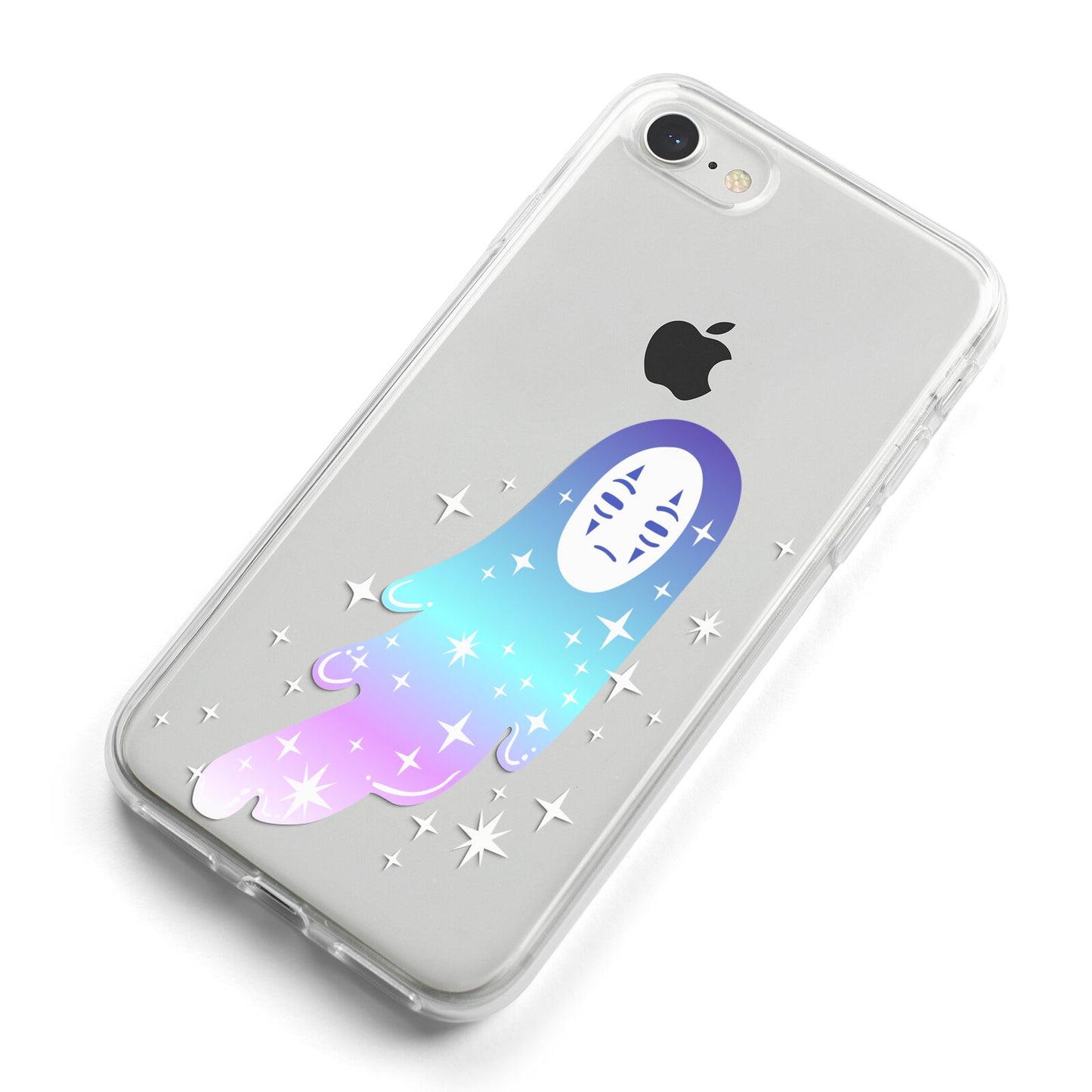 Starry Spectre iPhone 8 Bumper Case on Silver iPhone Alternative Image