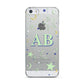 Stars and Moon Personalised Apple iPhone 5 Case