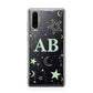 Stars and Moon Personalised Huawei P30 Phone Case