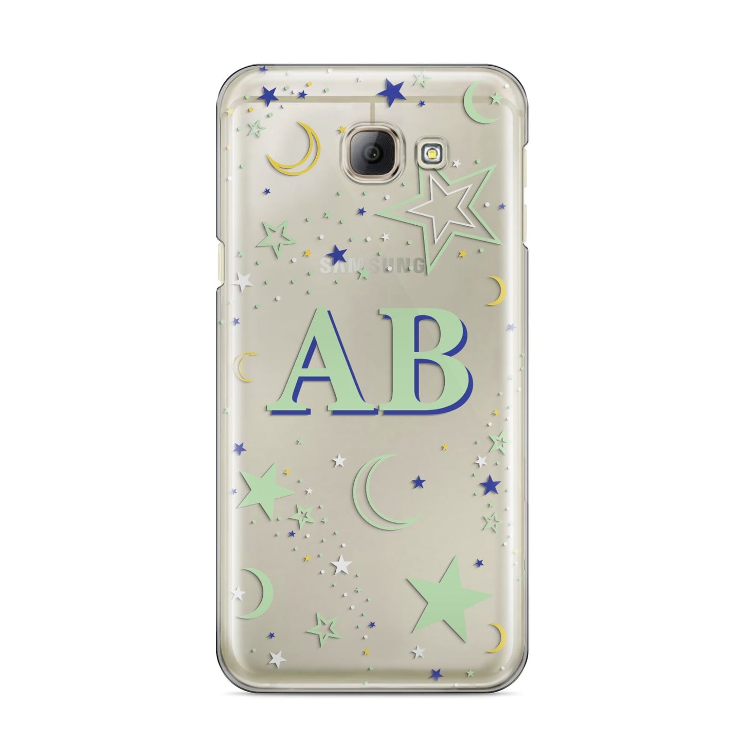 Stars and Moon Personalised Samsung Galaxy A8 2016 Case
