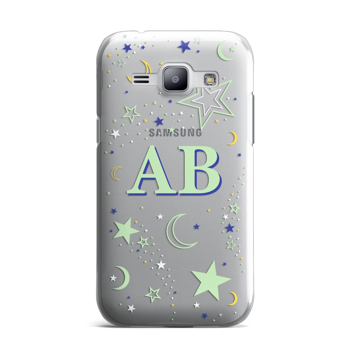 Stars and Moon Personalised Samsung Galaxy J1 2015 Case